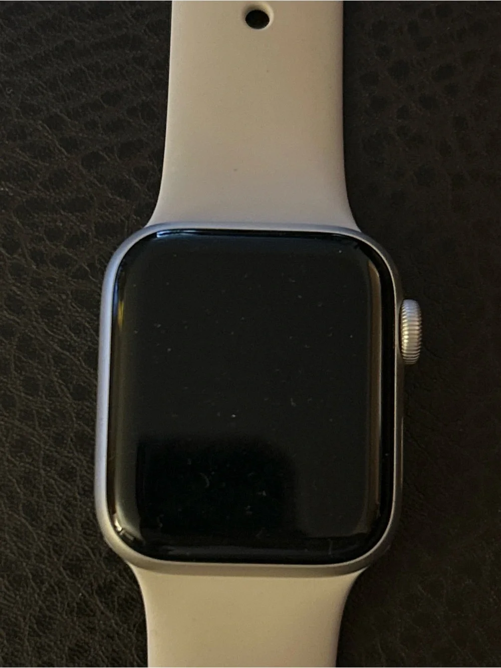Apple White Smartwatch with White Sport Band